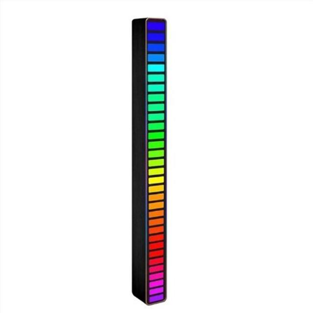 Sound-activated animated LED bar