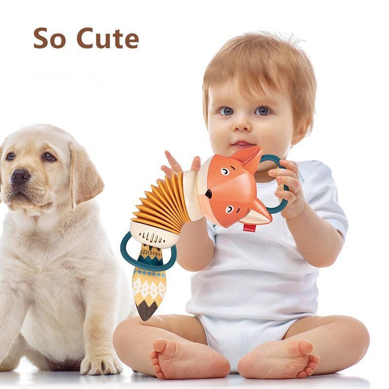 Fox Shaped Accordion Musical Toy for Kids