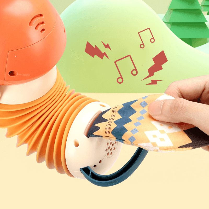 Fox Shaped Accordion Musical Toy for Kids