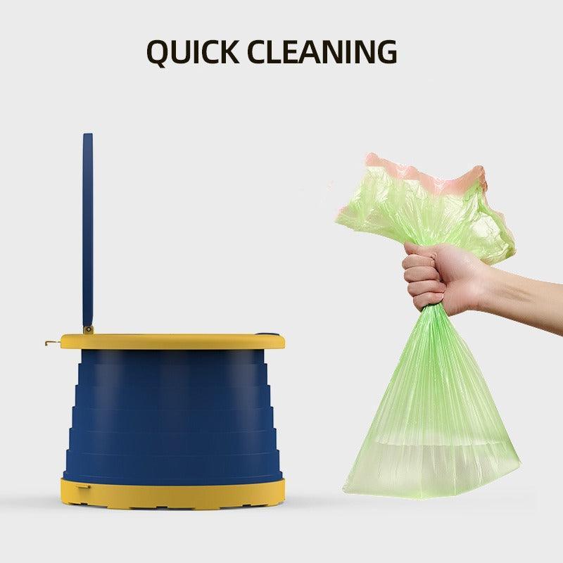 Portable baby toilet