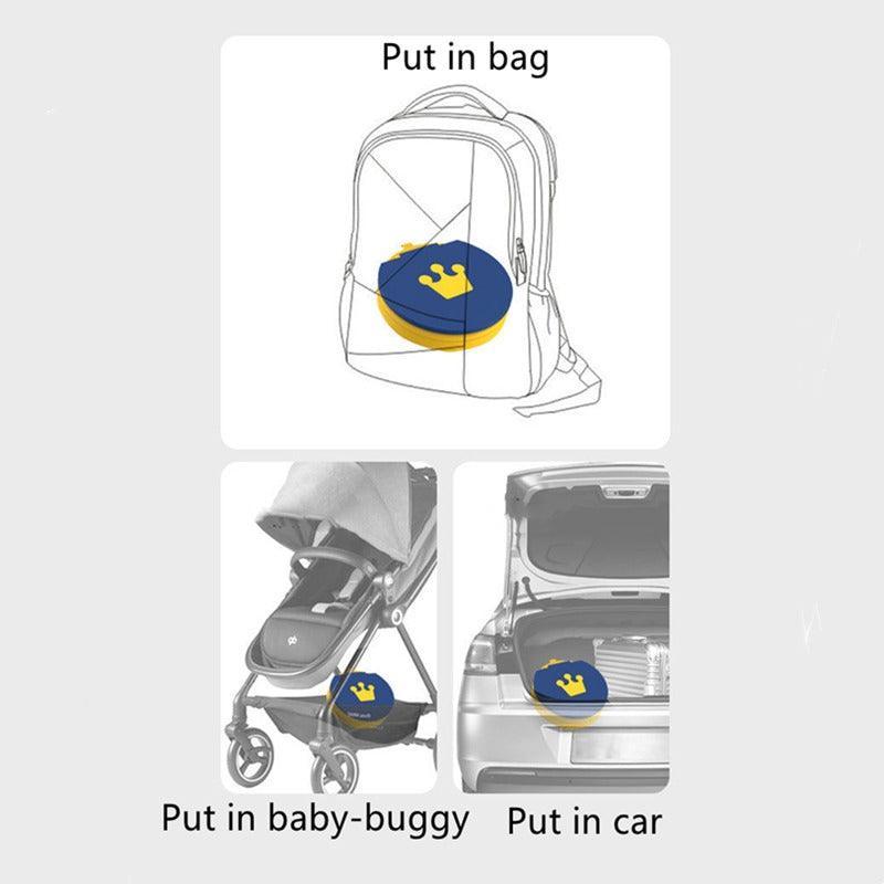 Portable baby toilet